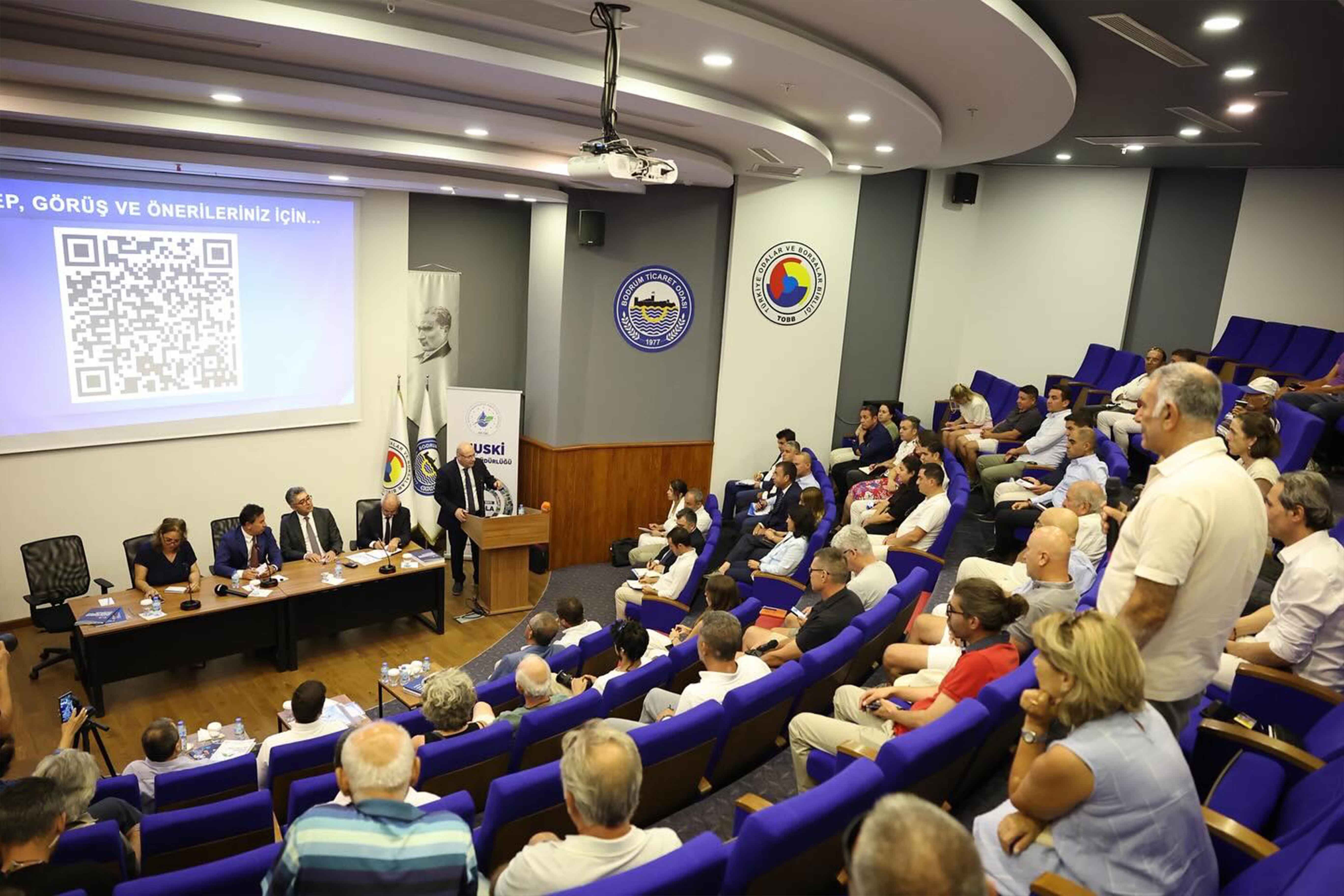 Başkan Aras, “Bodrum’a Denizden Su Arıtarak İlave Kaynak Sağlayacağız”