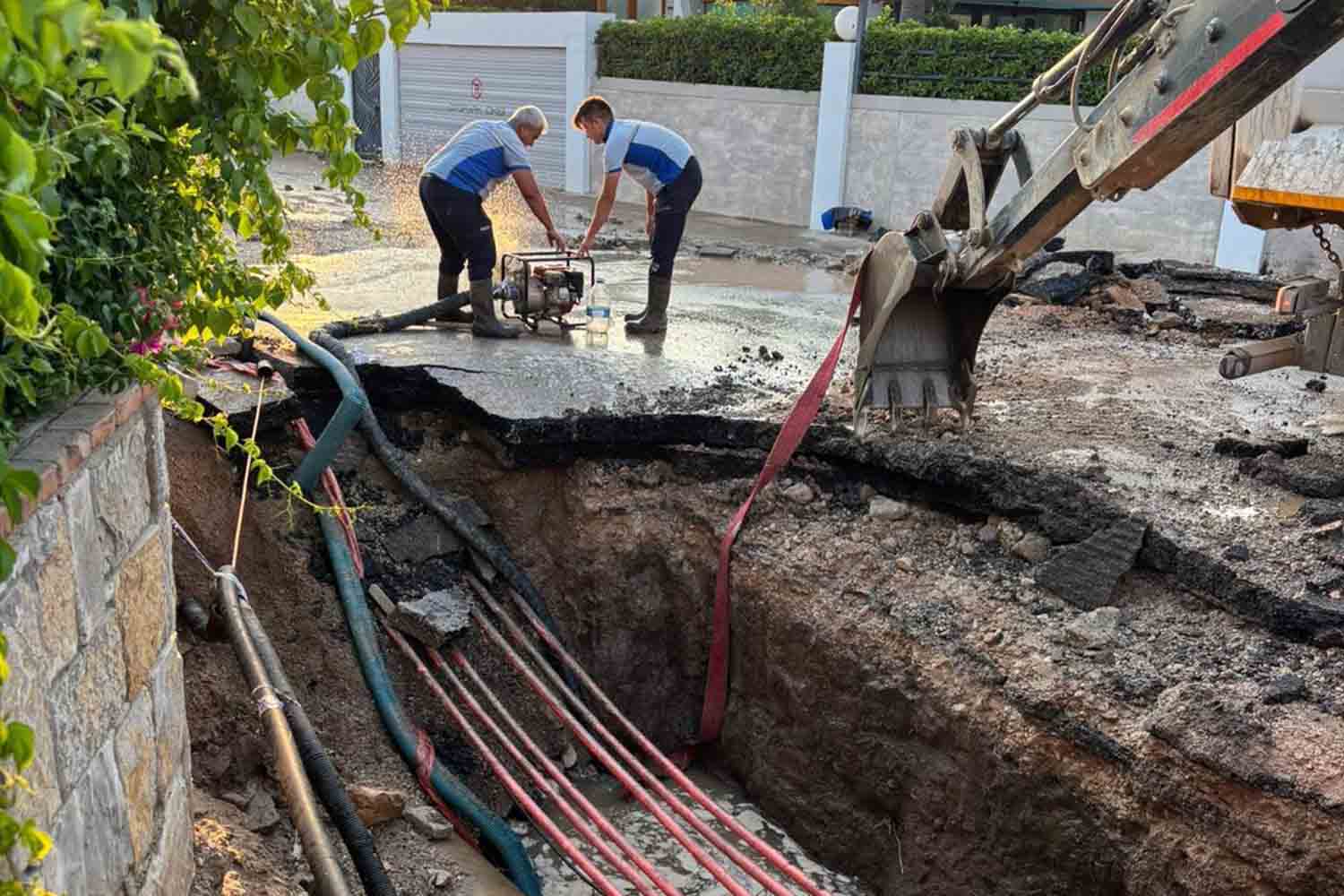MUSKİ 7/24 Görevde Bodrum’da Günlük 40 Arızaya Müdahale Ediliyor